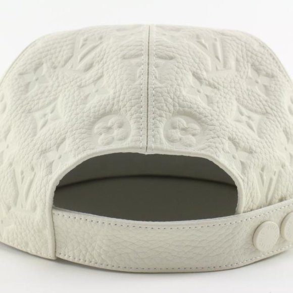 Louis Vuitton Virgil Monogram Taurillon Leather Casquette Baseball Cap 12LVJ1025 main image 5